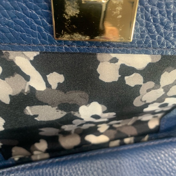 Kate Spade Blue Leather Crossbody Bag - Picture 5 of 14